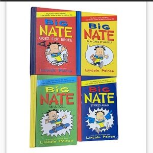 Big Nate Series bundle of 4 books